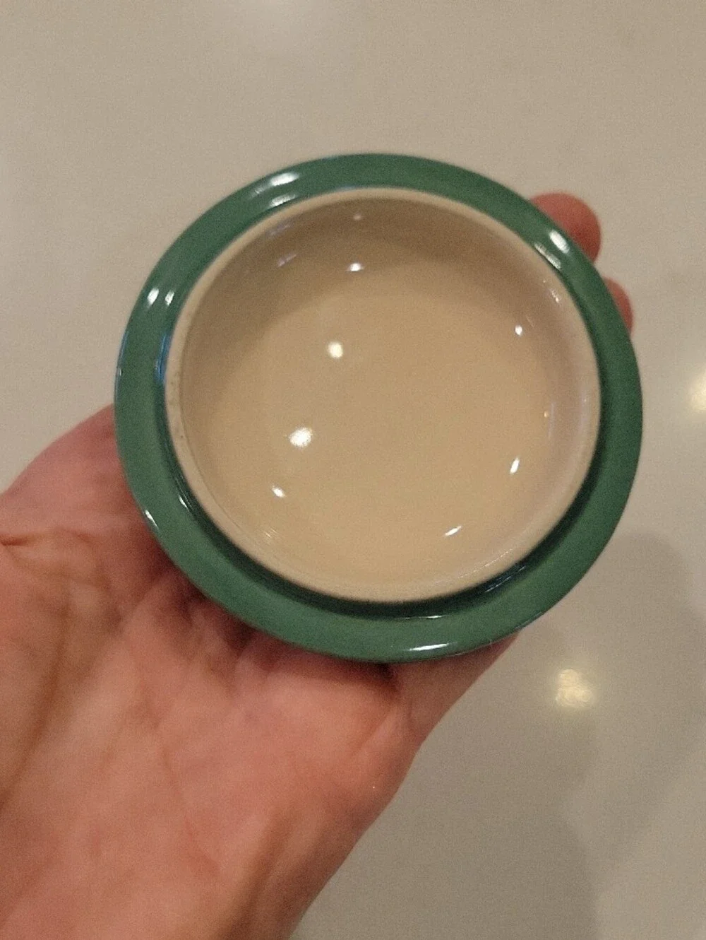 Le Creuset Fennel Green Replacement Lid with Raised Logo